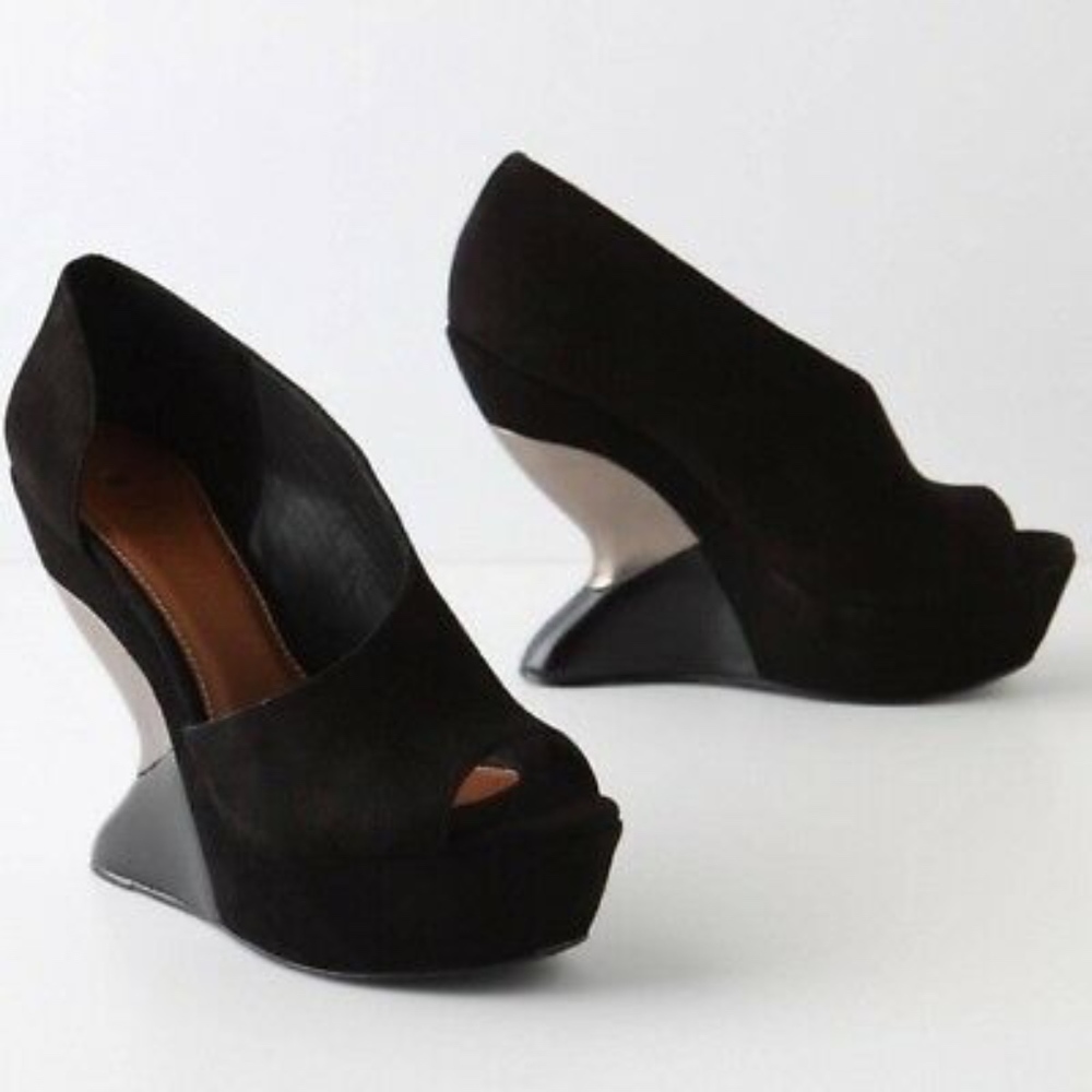 LEIFSDOTTIR KATARINA Platform Wedge 36.5 NWOB